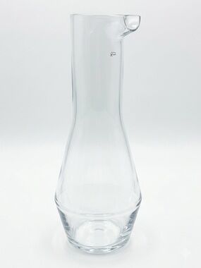 NIB NUDE Glass Beak Water Carafe by Tomas Kral Minimalist Modern Pitcher Vase
